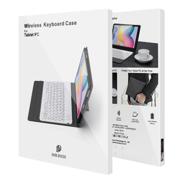 DUX DUCIS Detachable Bluetooth Keyboard Ultrathin Flip Leather Tablet Case for Samsung Galaxy Tab...