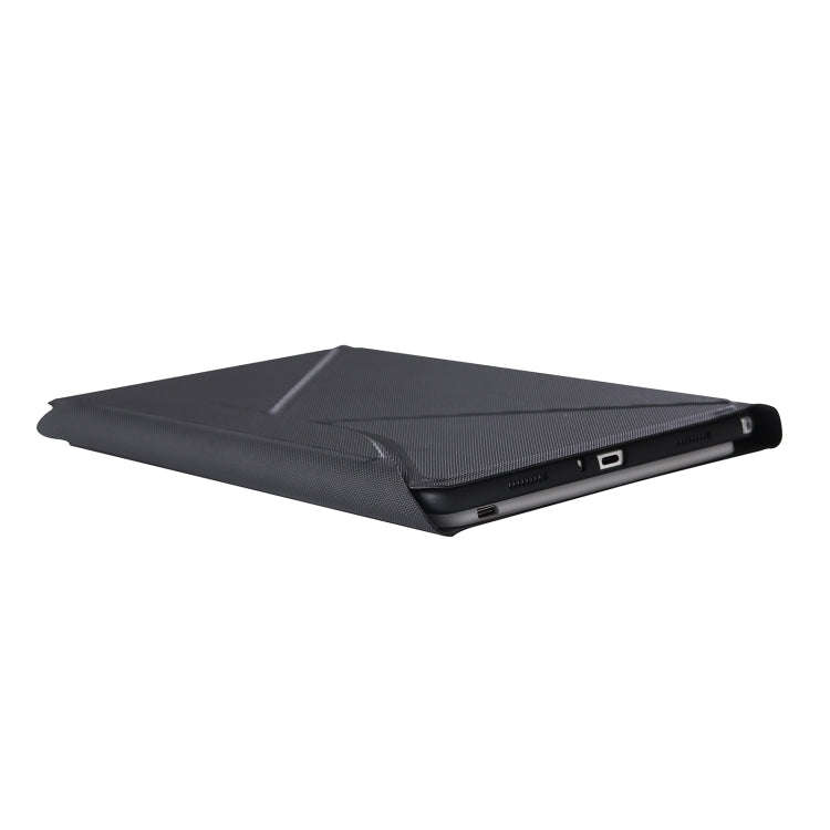 B500S Diamond Texture Triangle Back Holder Splittable Bluetooth Keyboard Leather Tablet Case with...