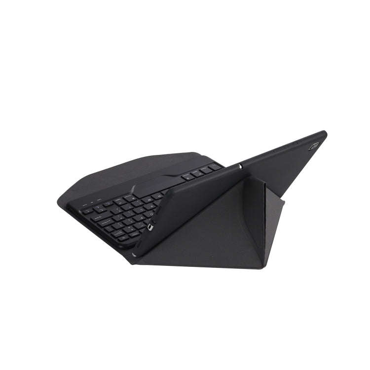 B610 Diamond Texture Triangle Back Holder Splittable Bluetooth Keyboard Leather Tablet Case for S...
