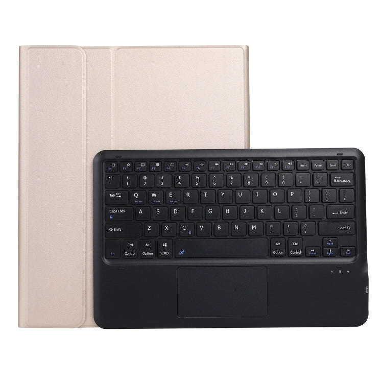A970-A Splittable Bluetooth Keyboard Leather Tablet Case for Samsung Galaxy Tab S8+ / S7 FE T730 ...