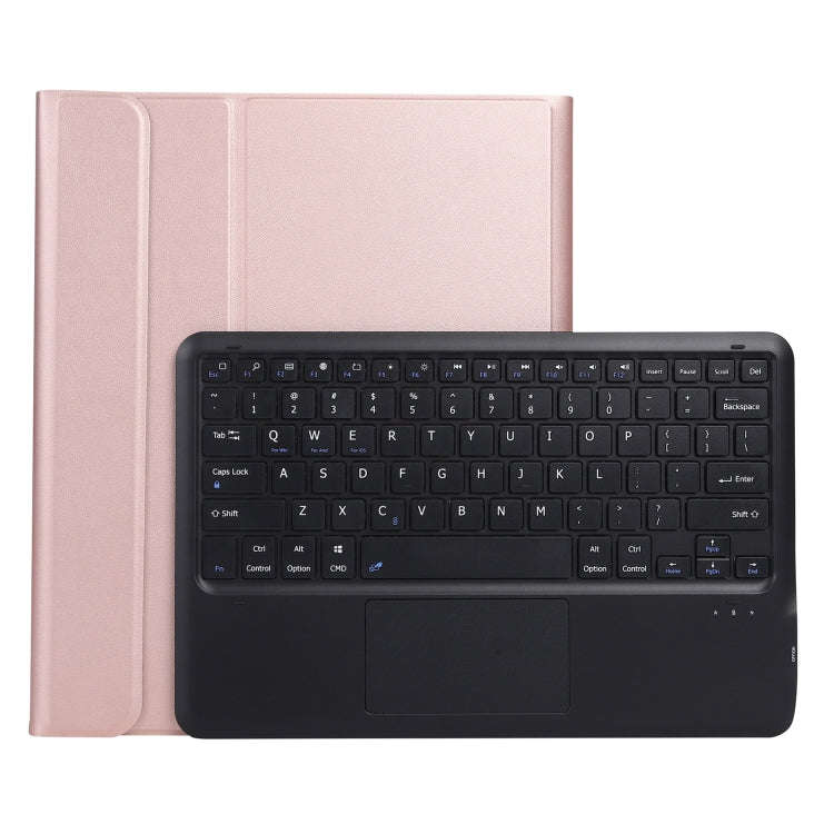 A970-A Splittable Bluetooth Keyboard Leather Tablet Case for Samsung Galaxy Tab S8+ / S7 FE T730 ...