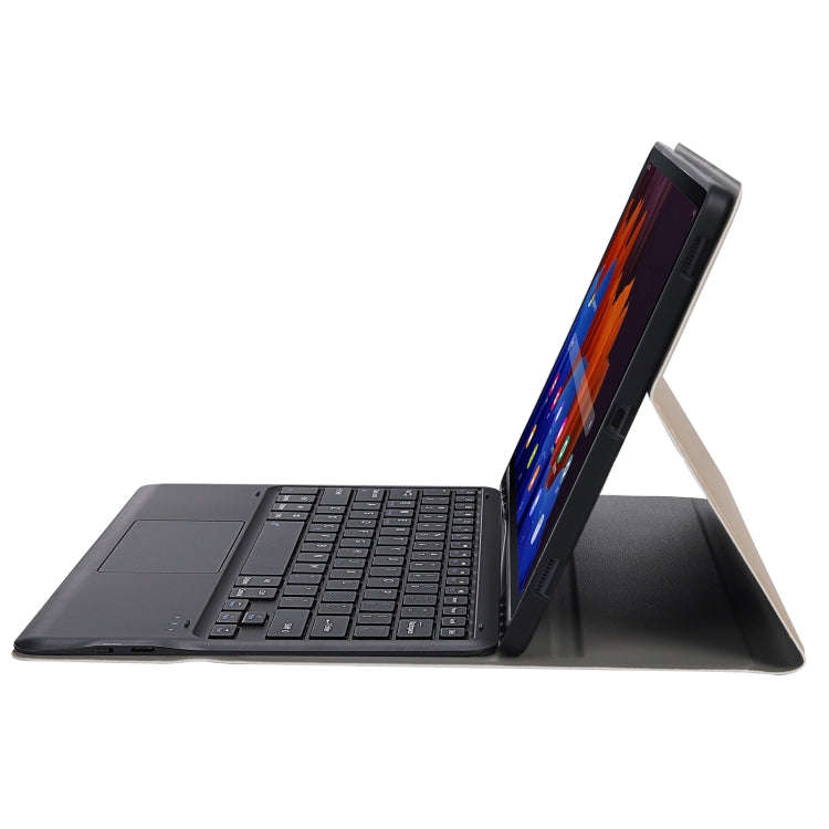 A970B-A Splittable Bluetooth Keyboard Leather Tablet Case for Samsung Galaxy Tab S7 FE T730 T736 ...