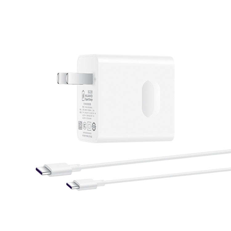 Original Huawei USB-C / Type-C Super Fast Charge Multi-Protocol Charger (Max 65W) with 1m 5A USB-...
