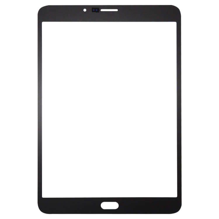 For Galaxy Tab S2 8.0 LTE / T719 Front Screen Outer Glass Lens (Black)