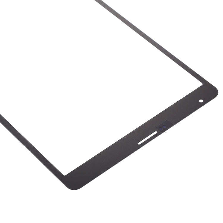 For Galaxy Tab S 8.4 LTE / T705 Front Screen Outer Glass Lens (Black)