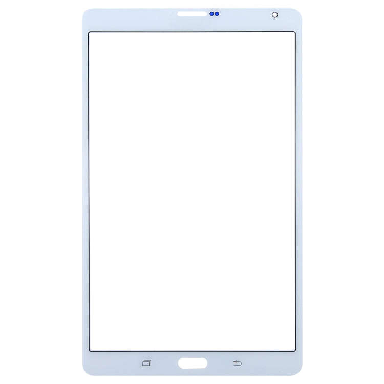 For Galaxy Tab S 8.4 LTE / T705 Front Screen Outer Glass Lens (White)