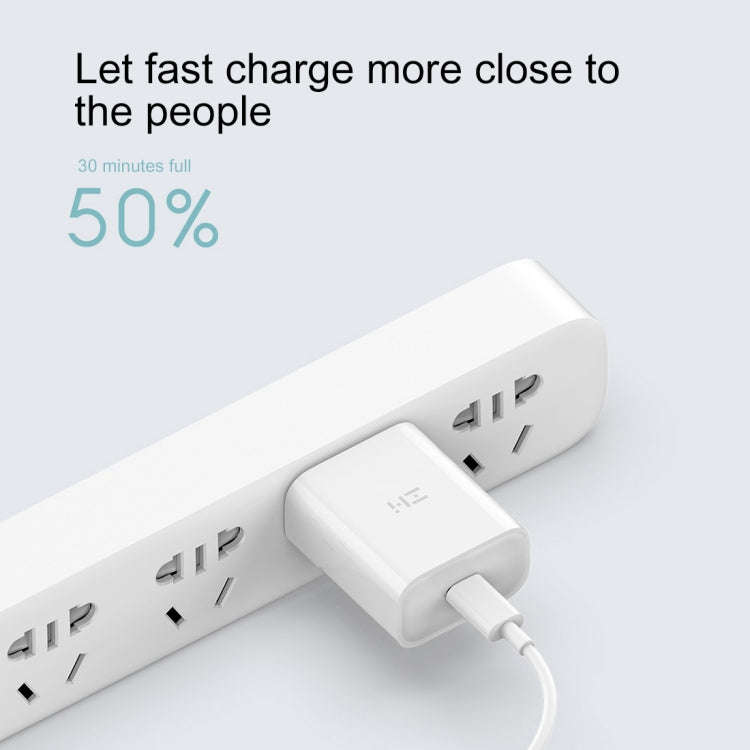 Original Xiaomi Youpin ZMI 20W Type-C / USB-C Quick Charger Power Adapter, US Plug(White)