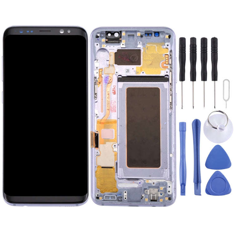 Original LCD Screen + Original Touch Panel with Frame for Galaxy S8 / G950 / G950F / G950FD / G95...