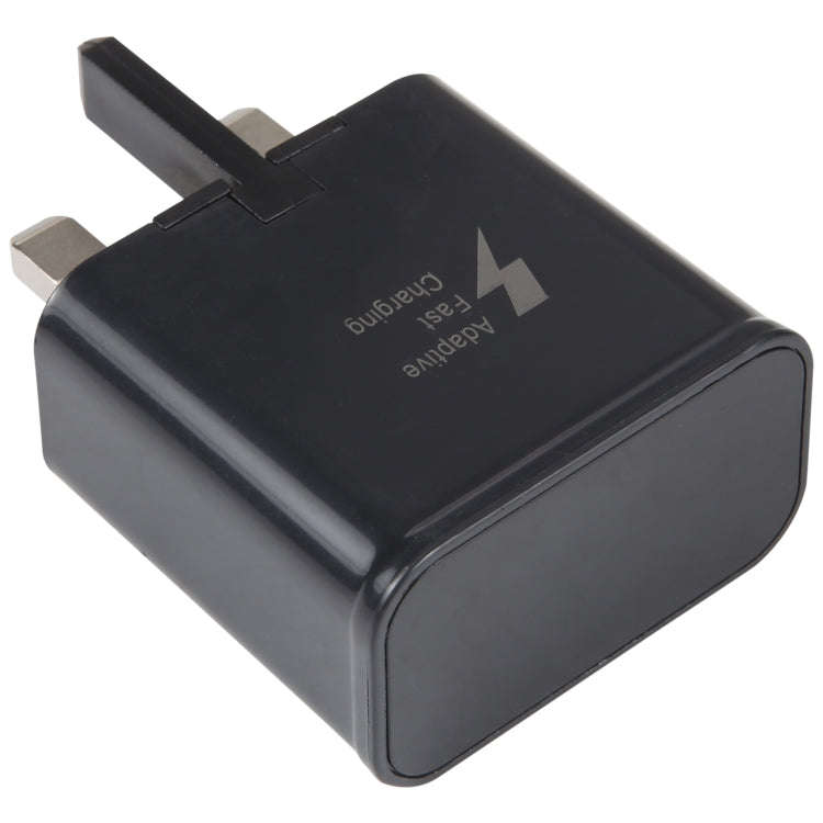 EP-TA20UWE Single USB Port Fast Charging Travel Adapter, UK Plug(Black)