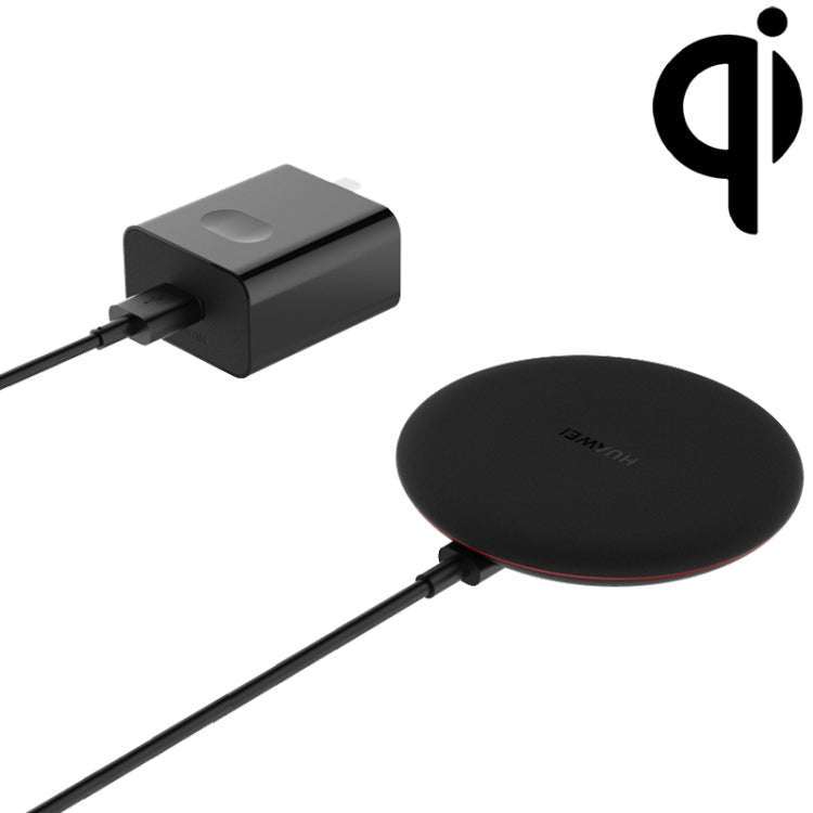 Huawei 15W Max Qi Standard Intelligent Fast Wireless Charger with 5A Cable and 10V / 4A Charging ...