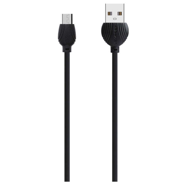 awei CL-61 2 in 1 2.5A Micro USB Charging + Transmission Aluminum Alloy Braided Data Cable, Lengt...