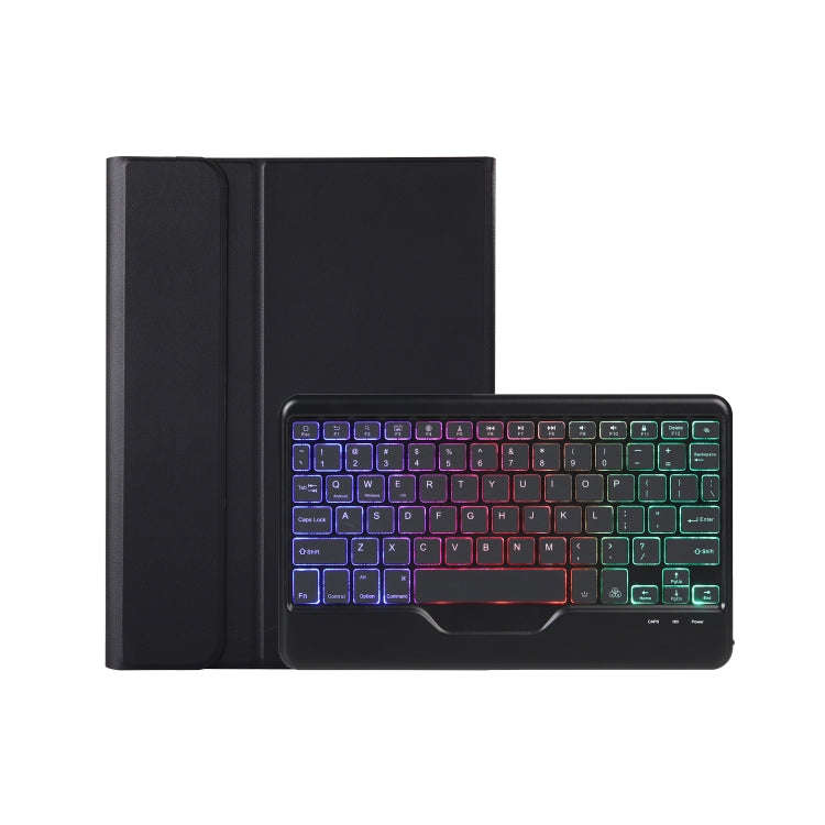 AM20-BS Lambskin Texture Ultra-thin Backlight Bluetooth Keyboard Leather Tablet Case For Lenovo X...