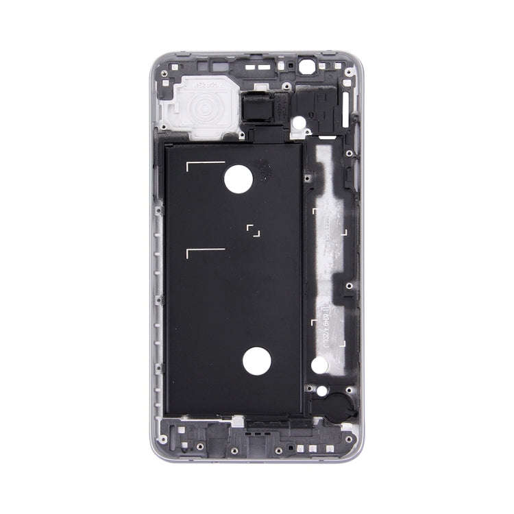 For Galaxy J7 (2016) / J710 Front Housing LCD Frame Bezel Plate (Grey)