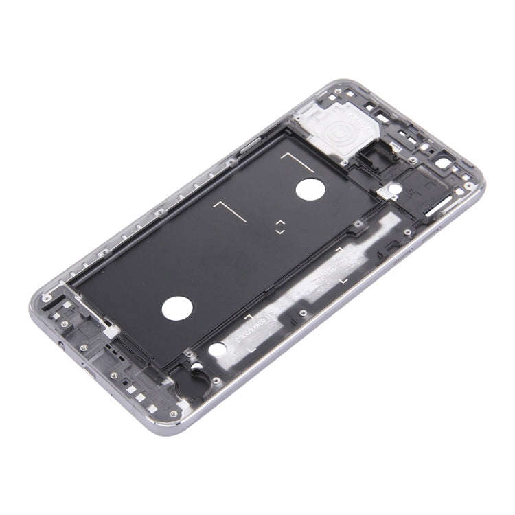 For Galaxy J7 (2016) / J710 Front Housing LCD Frame Bezel Plate (Grey)