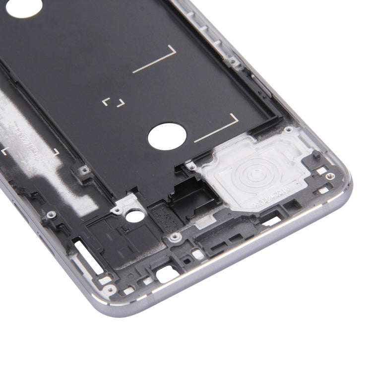 For Galaxy J7 (2016) / J710 Front Housing LCD Frame Bezel Plate (Grey)