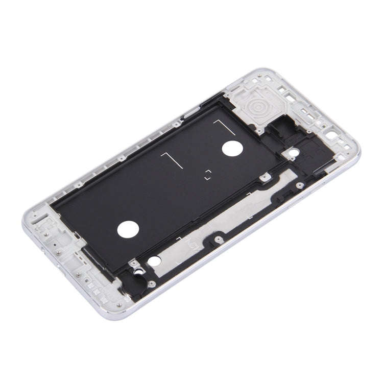 For Galaxy J7 (2016) / J710 Front Housing LCD Frame Bezel Plate (Silver)