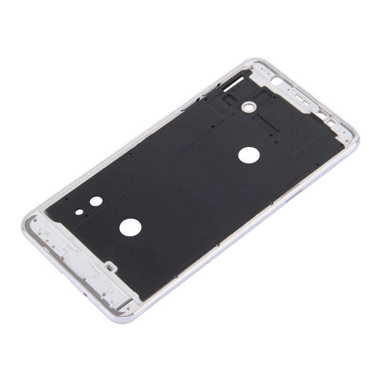 For Galaxy J7 (2016) / J710 Front Housing LCD Frame Bezel Plate (Silver)