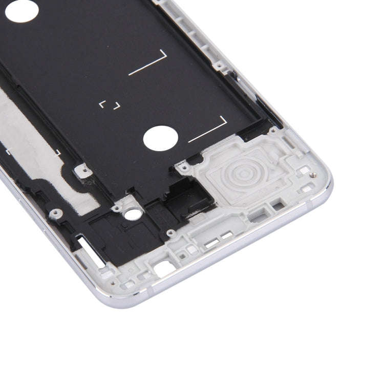 For Galaxy J7 (2016) / J710 Front Housing LCD Frame Bezel Plate (Silver)