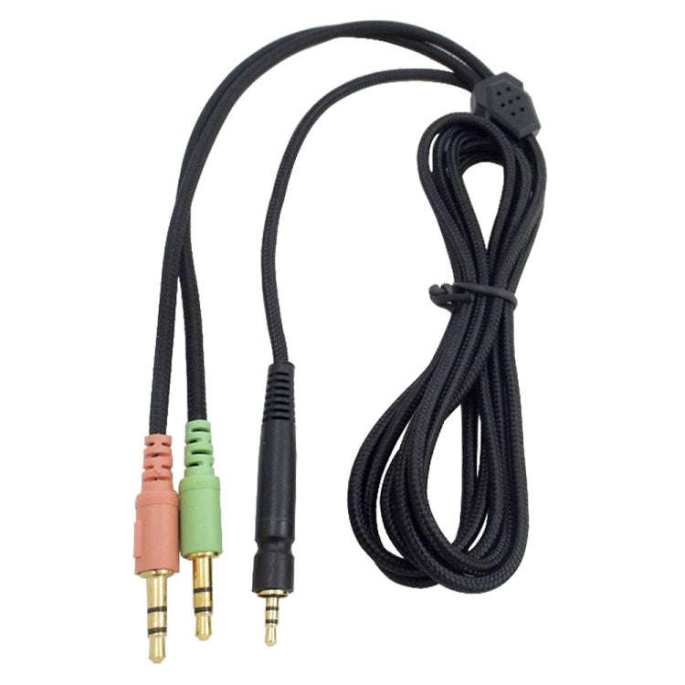 ZS0076 PC Version Gaming Headphone Cable for Sennheiser PC 373D GSP350 GSP500 GSP600 G4ME ONE GAM...