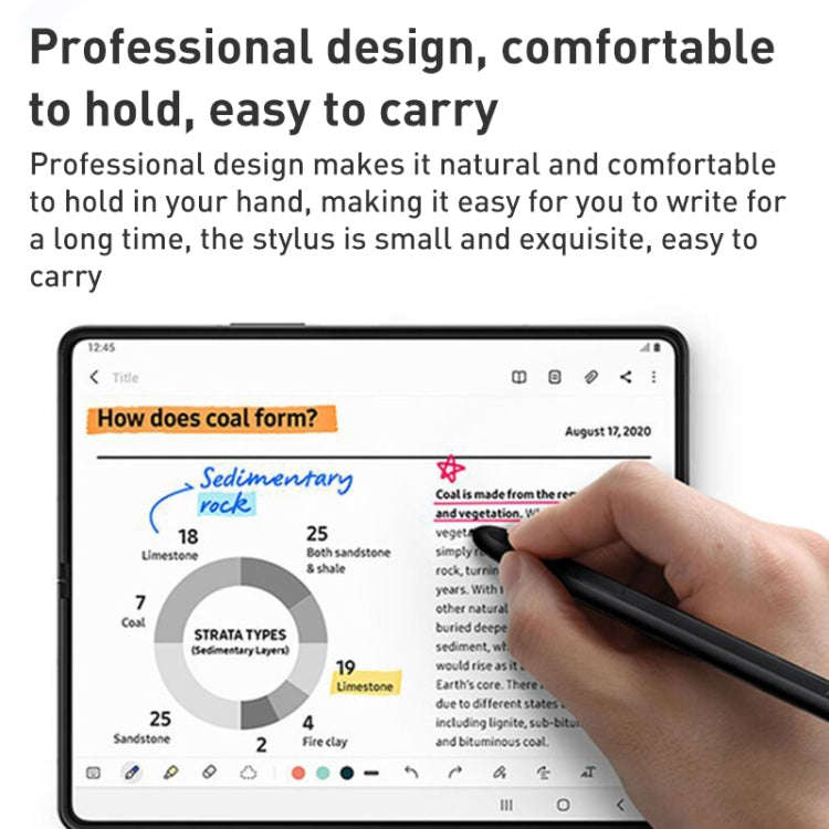 For Samsung Galaxy Z Fold3 5G/W22 5G Touch Capacitive Pen Stylus (Black)