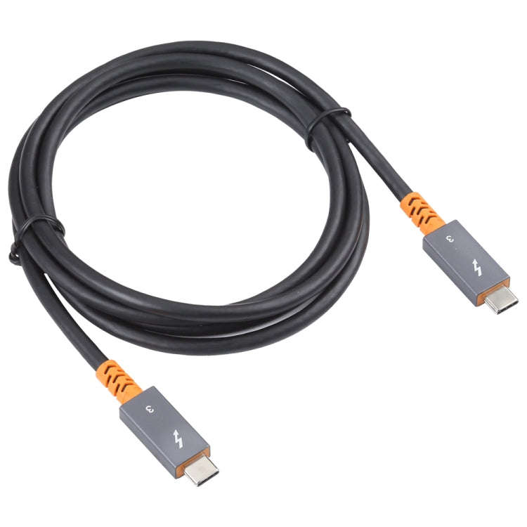 9049 100W USB-C / Type-C Male to USB-C / Type-C Male Two-color Data Cable 4K Audio Video Cable fo...