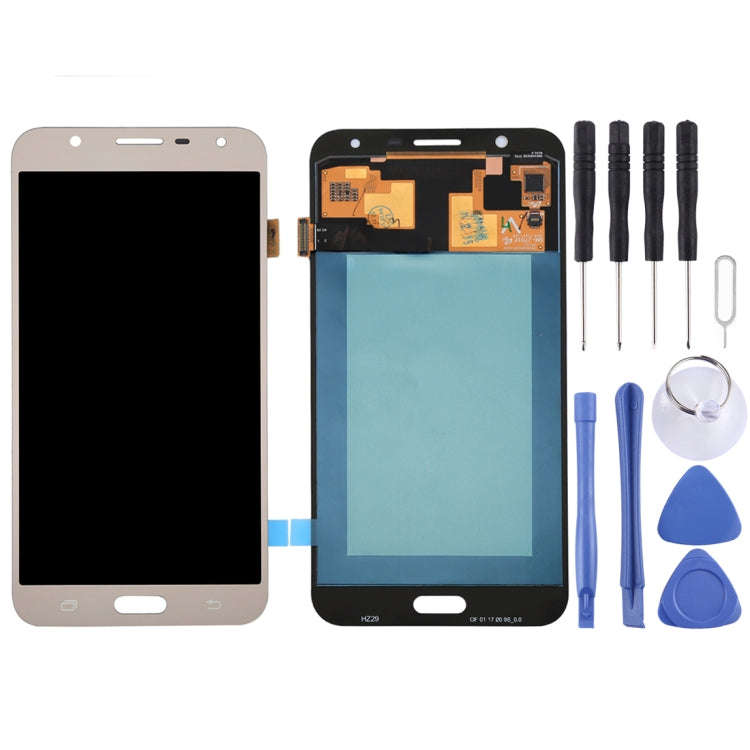 Original LCD Display + Touch Panel for Galaxy J7 Neo, J701F/DS, J701M(Gold)