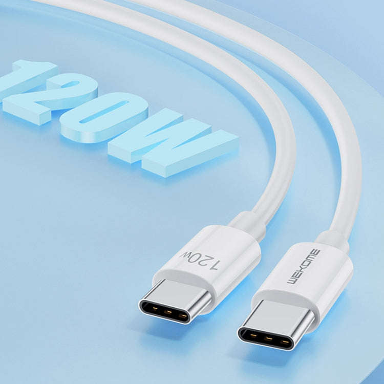 WK WDC-175 120W USB-C/Type-C to USB/Type-C Fast Charge Data Cable, Length: 1.2m