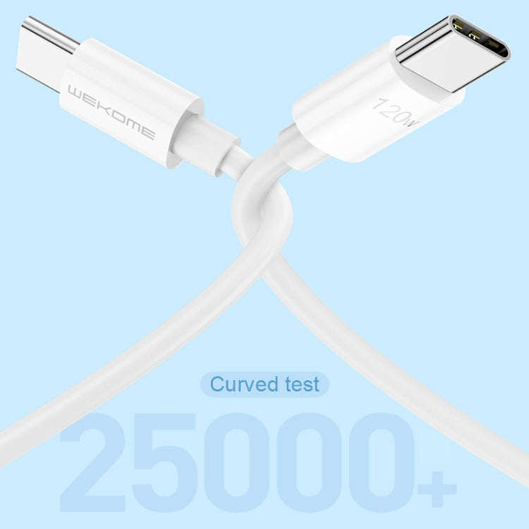 WK WDC-175 120W USB-C/Type-C to USB/Type-C Fast Charge Data Cable, Length: 1.2m