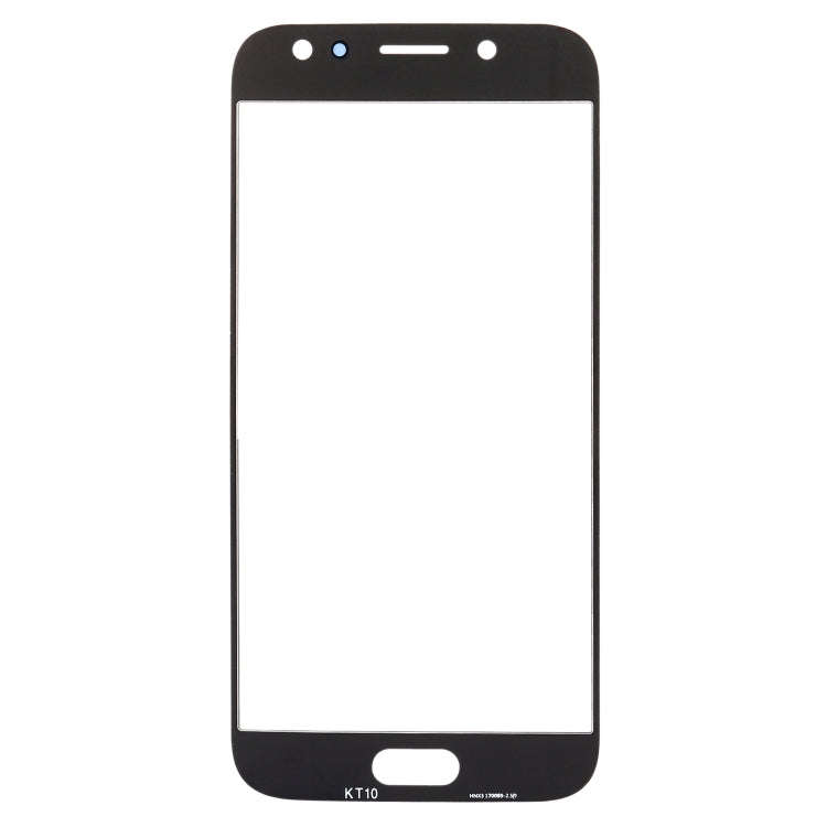 For Galaxy J3 (2017) / J330 Front Screen Outer Glass Lens (Gold)