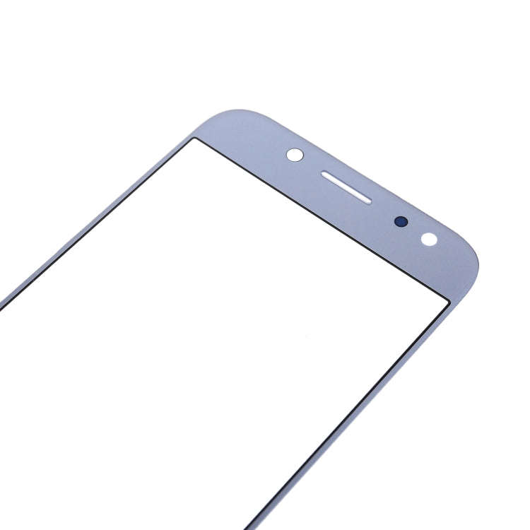 For Galaxy J5 (2017) / J530 Front Screen Outer Glass Lens (Blue)