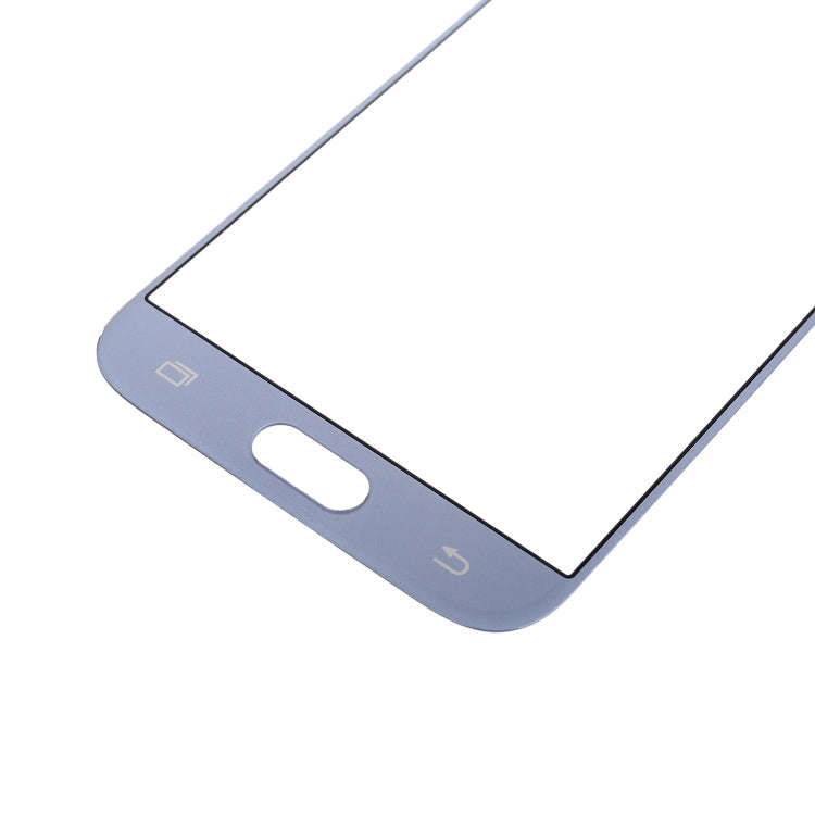 For Galaxy J5 (2017) / J530 Front Screen Outer Glass Lens (Blue)