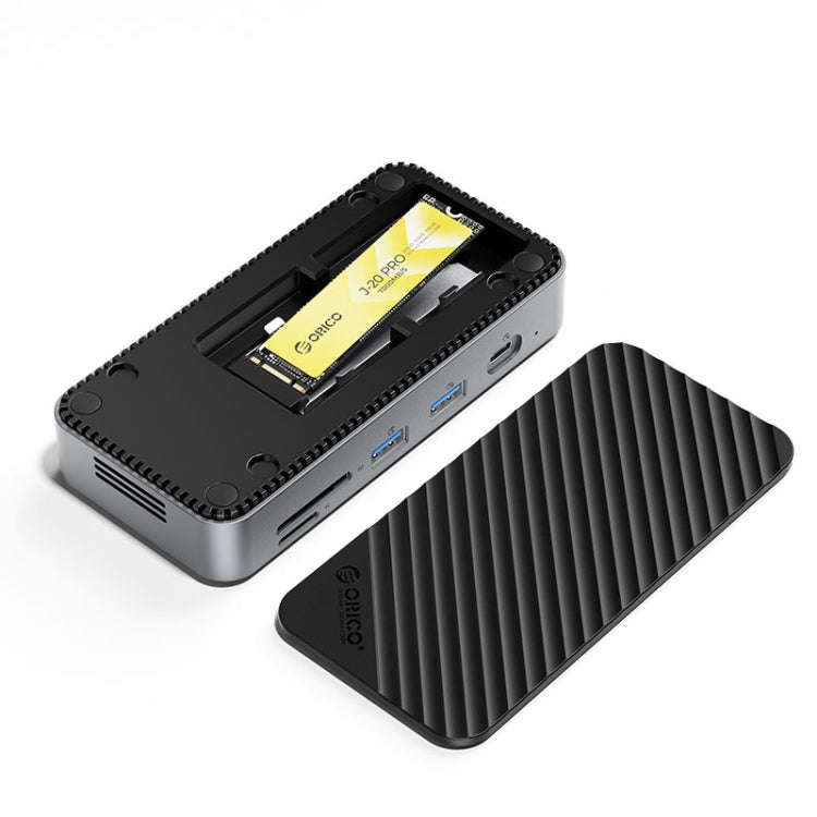 ORICO DPM2P9 V1 10 in 1 HUB Docking Station with M.2 NVMe/NGFF SSD Enclosure and Cooling Fan