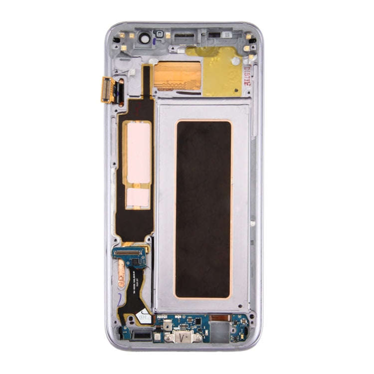 Original LCD Screen and Digitizer Full Assembly with Frame & Charging Port Board & Volume Button ...