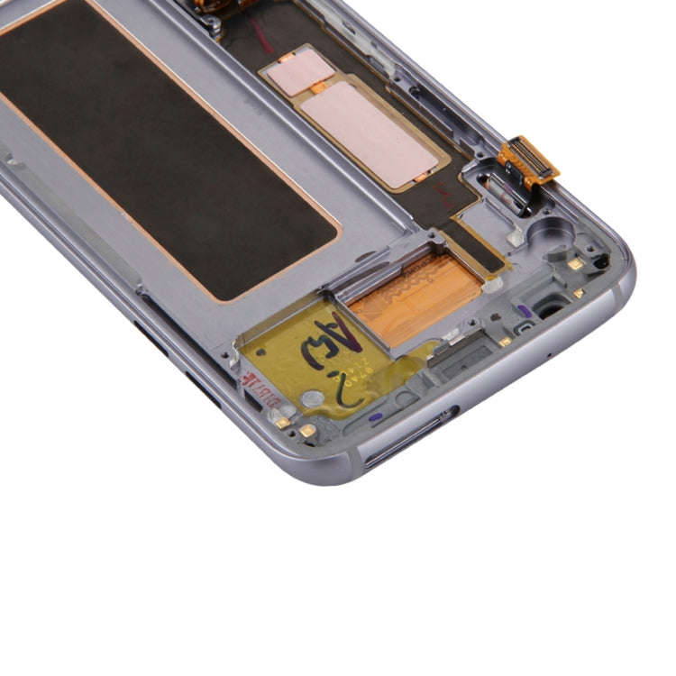 Original LCD Screen and Digitizer Full Assembly with Frame & Charging Port Board & Volume Button ...