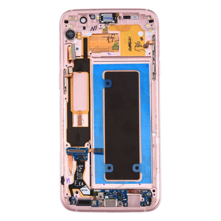 Original LCD Screen and Digitizer Full Assembly with Frame & Charging Port Board & Volume Button ...