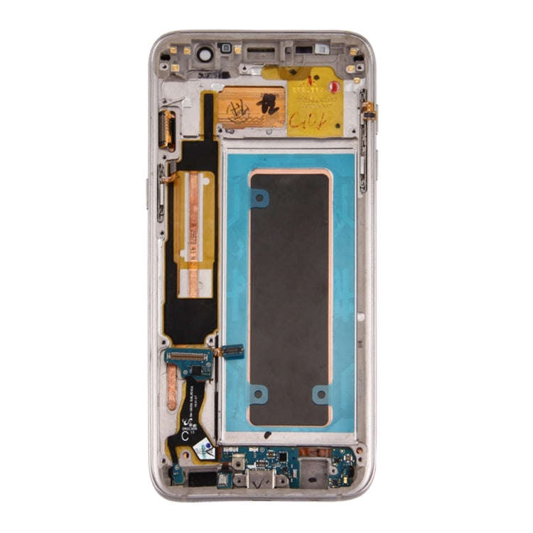 Original LCD Screen and Digitizer Full Assembly with Frame & Charging Port Board & Volume Button ...