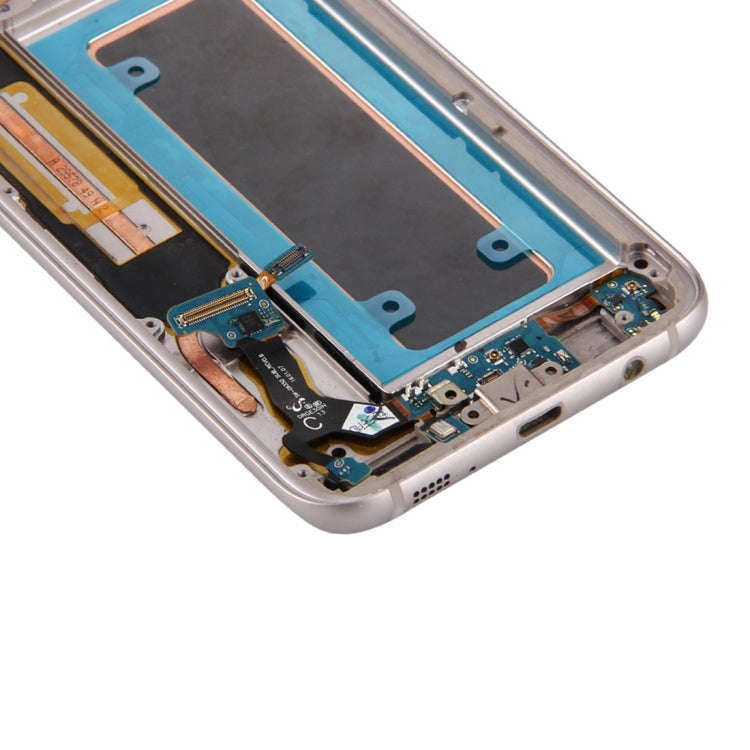 Original LCD Screen and Digitizer Full Assembly with Frame & Charging Port Board & Volume Button ...