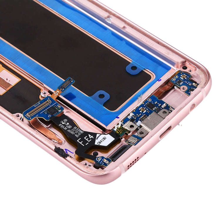 Original LCD Screen and Digitizer Full Assembly with Frame & Charging Port Board & Volume Button ...