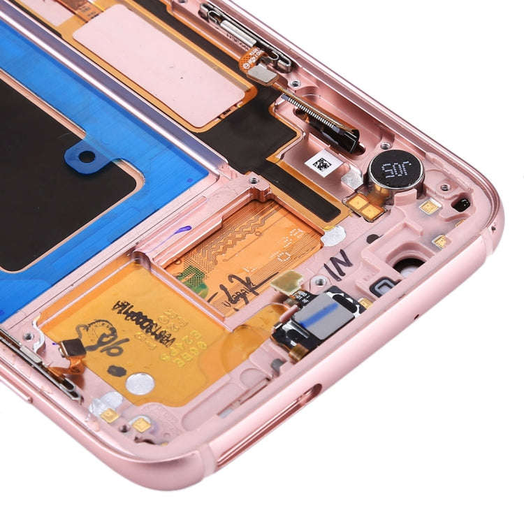 Original LCD Screen and Digitizer Full Assembly with Frame & Charging Port Board & Volume Button ...