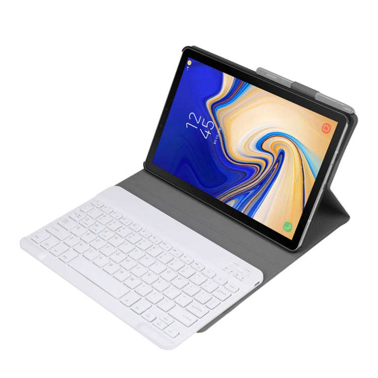 A590 Ultra-thin Detachable Magnetic Bluetooth Keyboard Leather Tablet Case for Galaxy Tab A 10.5 ...