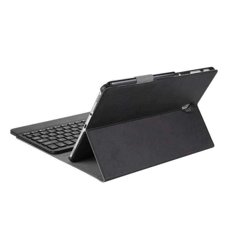 A830 Ultra-thin Detachable Bluetooth Keyboard Leather Tablet Case for Galaxy Tab S4 10.5 T830 / T...