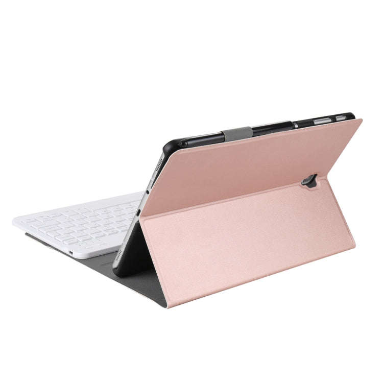 A830 Ultra-thin Detachable Bluetooth Keyboard Leather Tablet Case for Galaxy Tab S4 10.5 T830 / T...