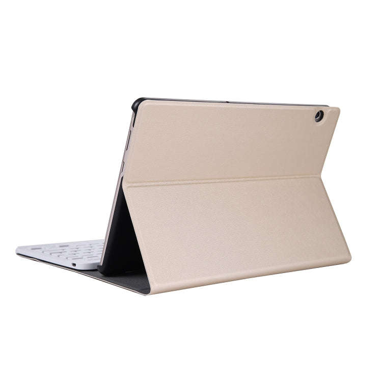 ABS Ultra-thin Split Bluetooth Keyboard Tablet Case for Huawei M5 / C5 10.1 inch, with Bracket Fu...