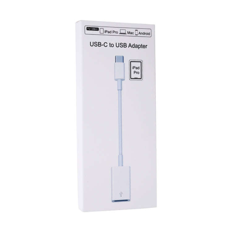 USB Female to USB-C / Type-C Male OTG Adapter