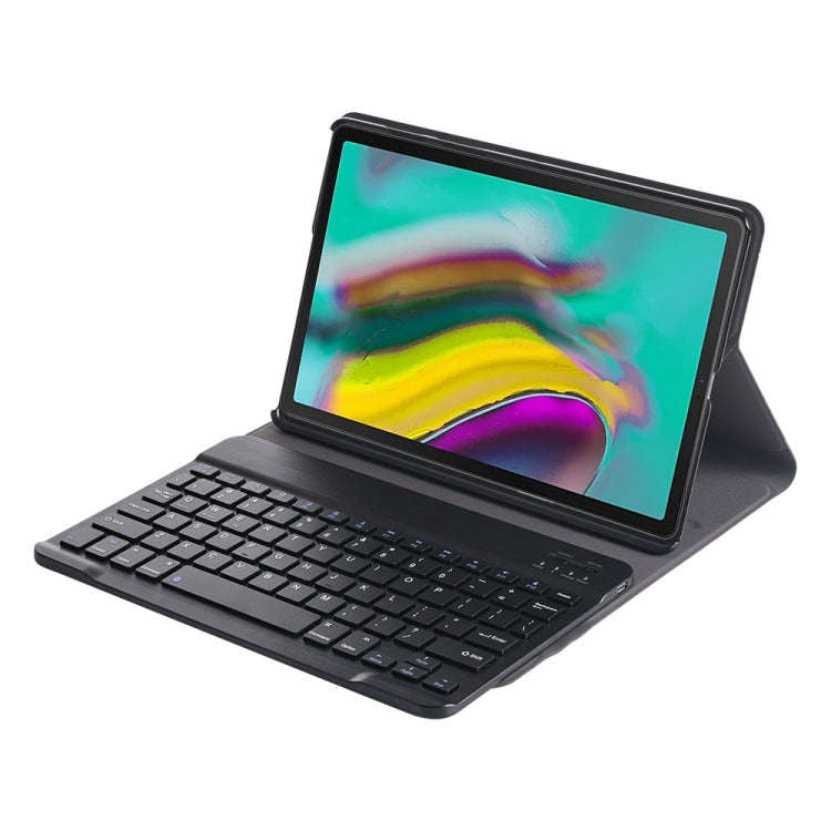 DY720 For Galaxy Tab S5e T720 / T725 Detachable Plastic Bluetooth Keyboard Leather Tablet Case wi...
