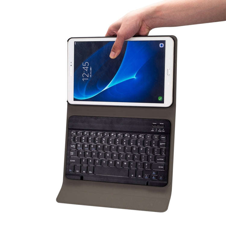 DY580 For Galaxy Tab A 10.1 T580 / T585 Detachable Plastic Bluetooth Keyboard Leather Tablet Case...
