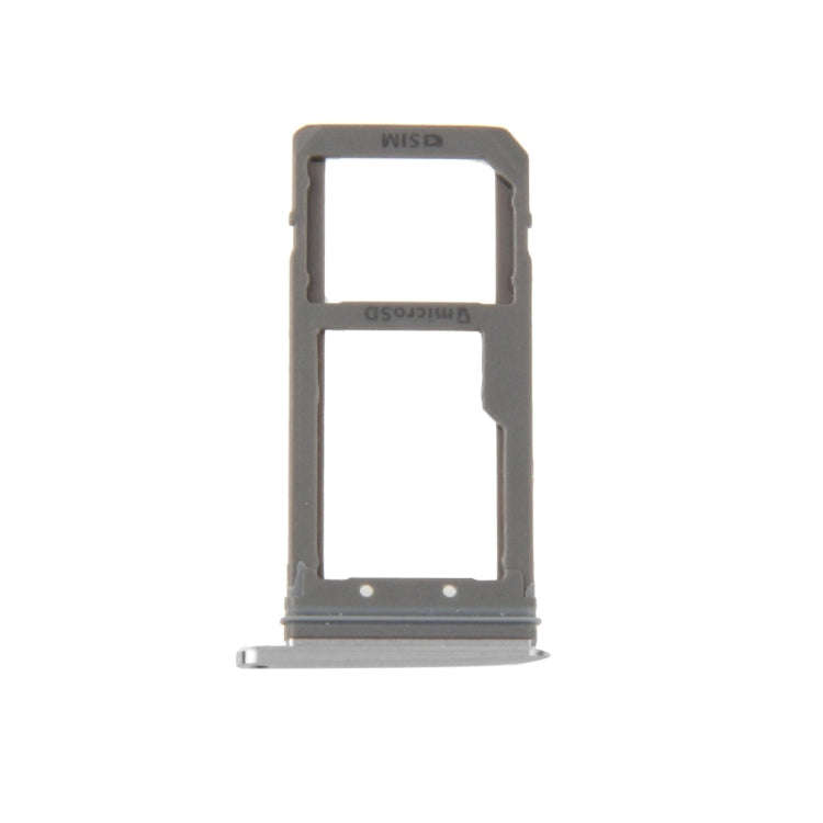 For Galaxy S7 Edge / G935 SIM Card Tray and Micro SD Card Tray  (Silver)