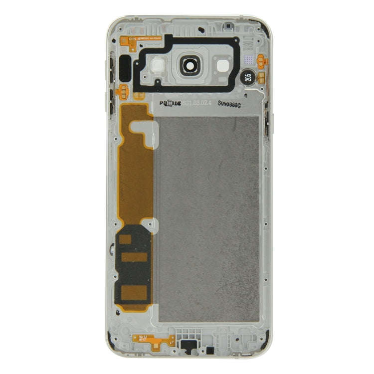 For Galaxy A8 / A800 Battery Back Cover  (White)