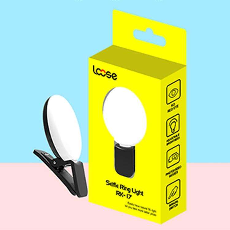 RK17 Mini and Portable Live Show Beauty Artifact 3 Levels of Brightness Warm and White Light Fill...