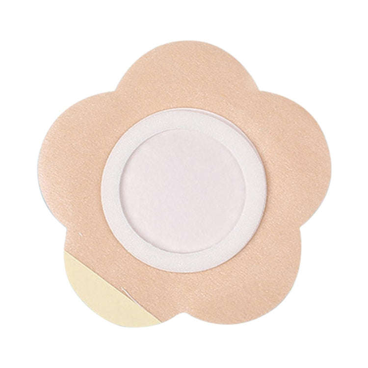 10pcs 042 Spunlace Non-woven Stickers Anti-osmosis Three-volt Belly Button Plaster, Size: 8x8x3.5...